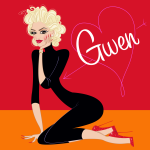 Gwen Stefani by RAD Robert A Delgadillo. 2016